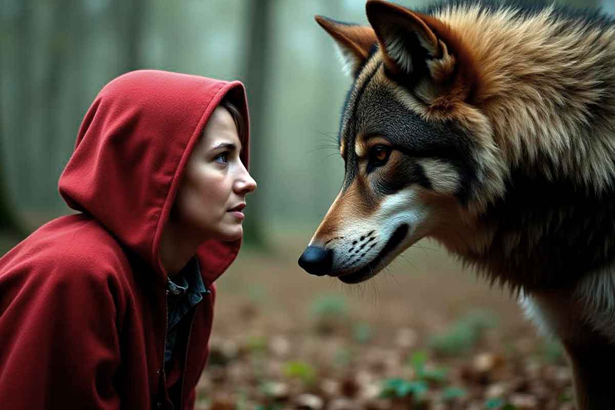 Caperucita Roja y el Lobo Feroz