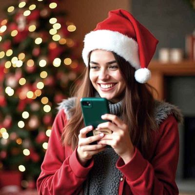Felicitar la Navidad por WhatsApp